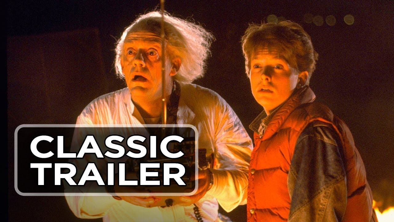 Back to the Future trailer still